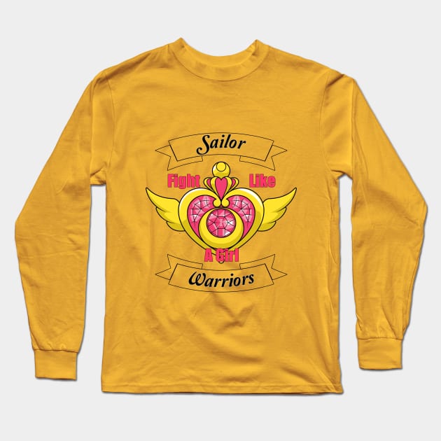 Sailor Warriors Long Sleeve T-Shirt by otakuscene